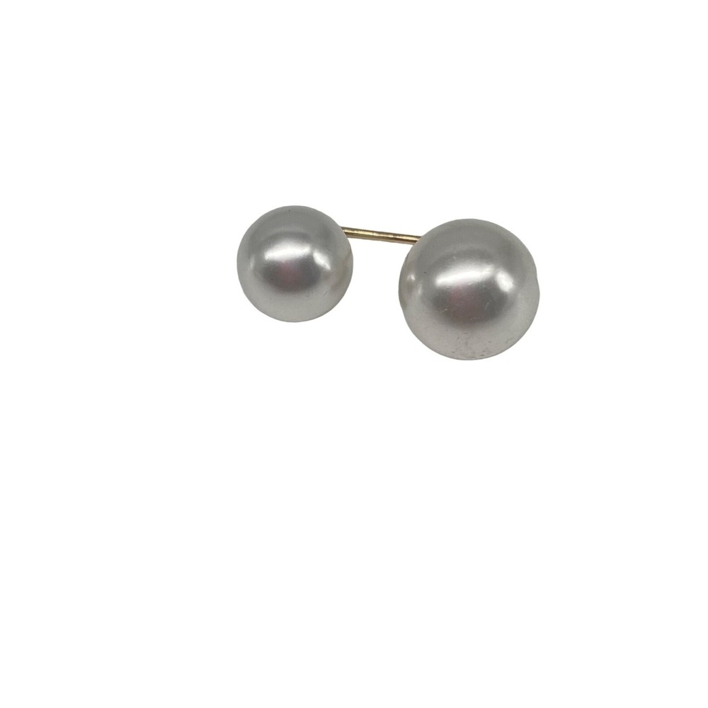 2pcs White‎ Pearl Brooch Pin Delicate Anti Fade Buckle Fixed Clothes For Woman's